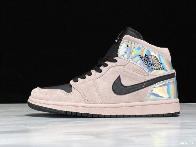 Rep MAX Jordan Mid 1 Dirty BQ6472-602 Iridescent (W) Powder Air 0715